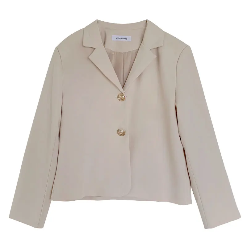 Женский блейзер с v образным вырезом повседневный облегающий пиджак длинным