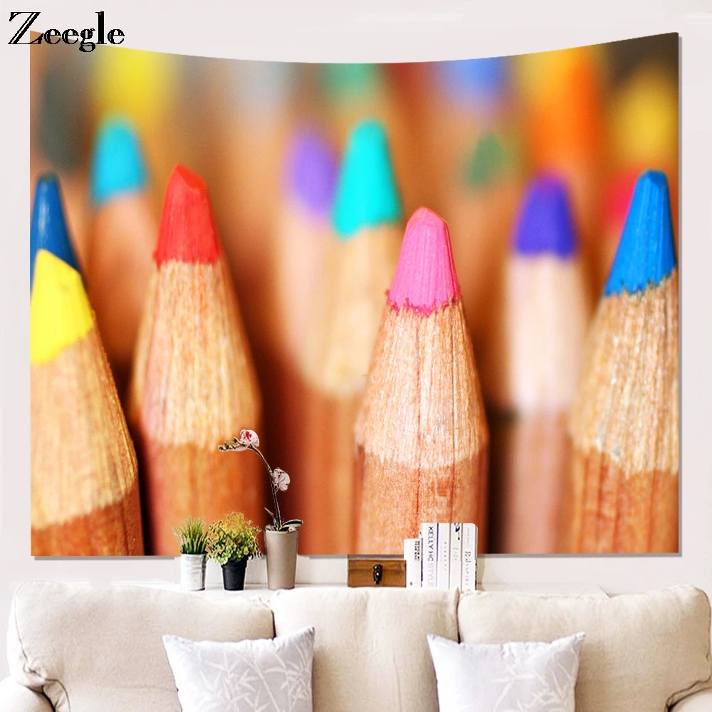 Zeegle 3D Printed Tapestry Office Home Art Decoration Blanket Creative Beach Towel Picnic Mat Sofe Soft Carpet Wall Hanging