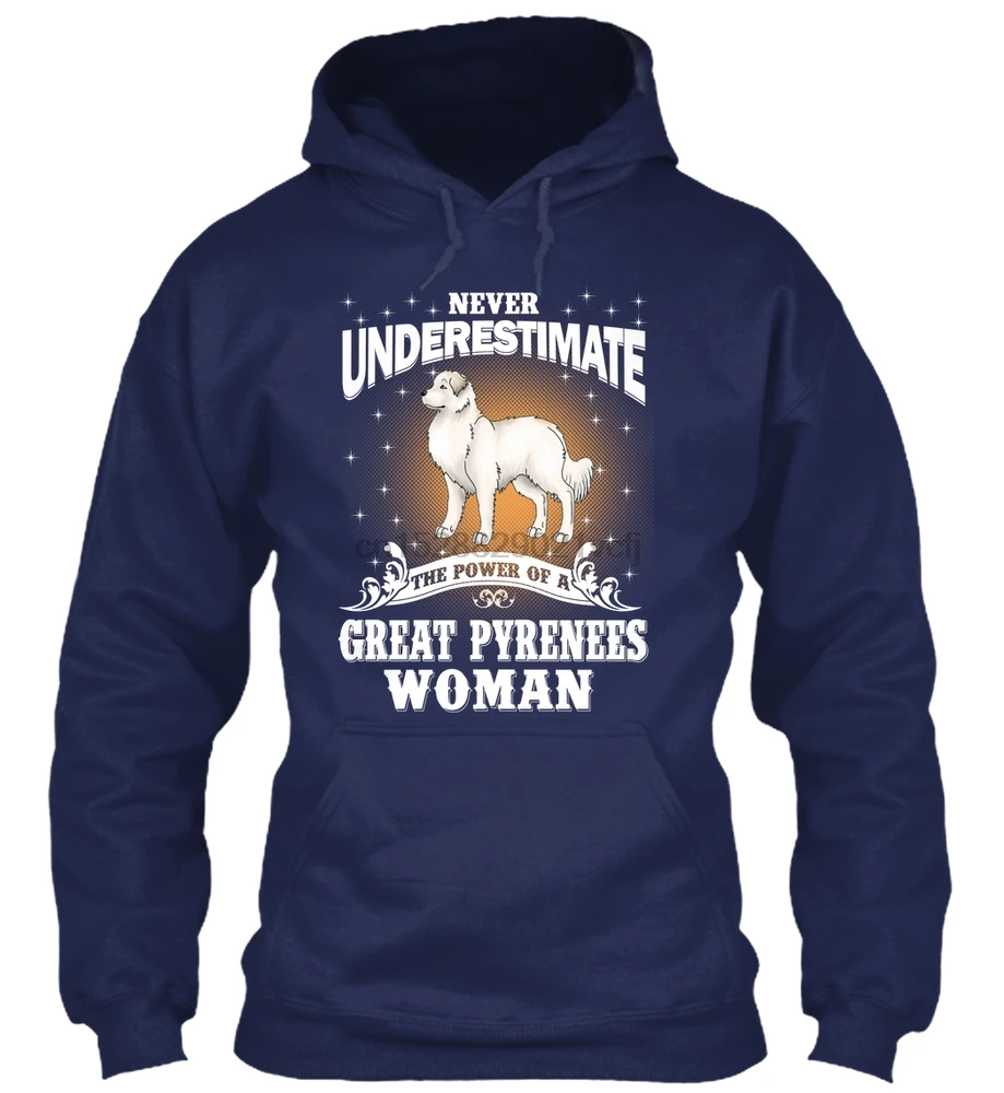 Мужская толстовка с длинным рукавом Love With My Great Pyrenees(22) женская уличная одежда