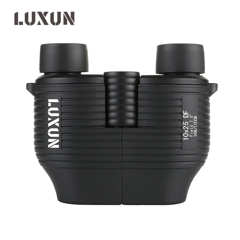 

LUXUN Powerful HD Binoculars 10X25 Portable Small Long Distance Telescope for Hunting Lunettes Tourism Camping Equipment