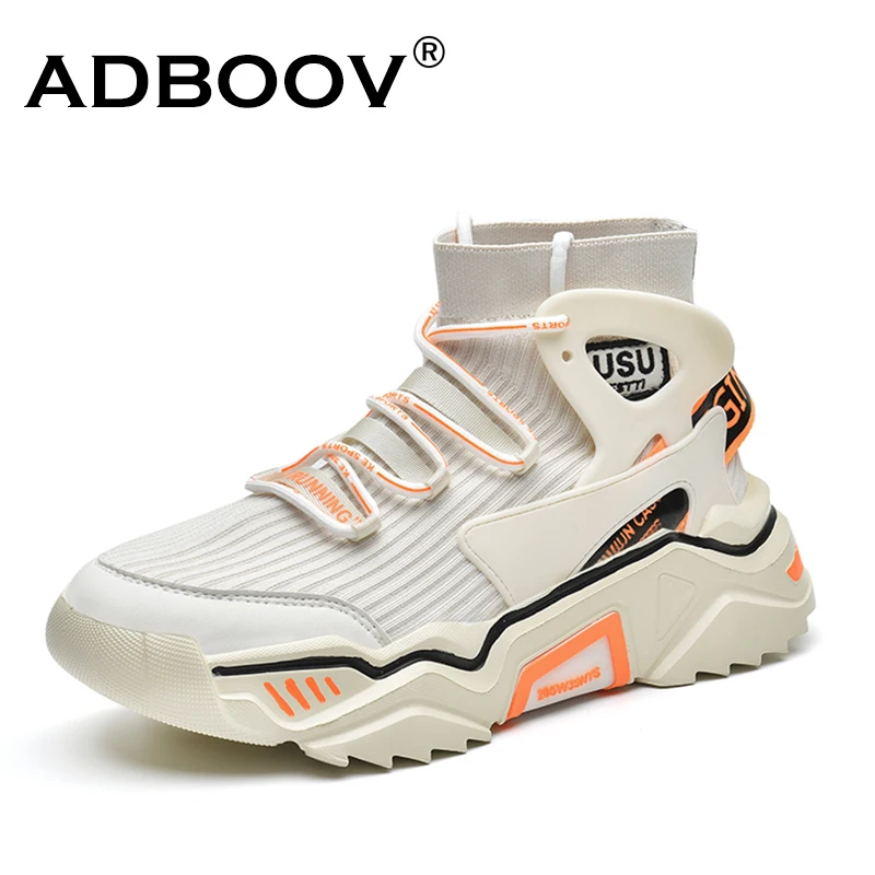 platform sock sneakers