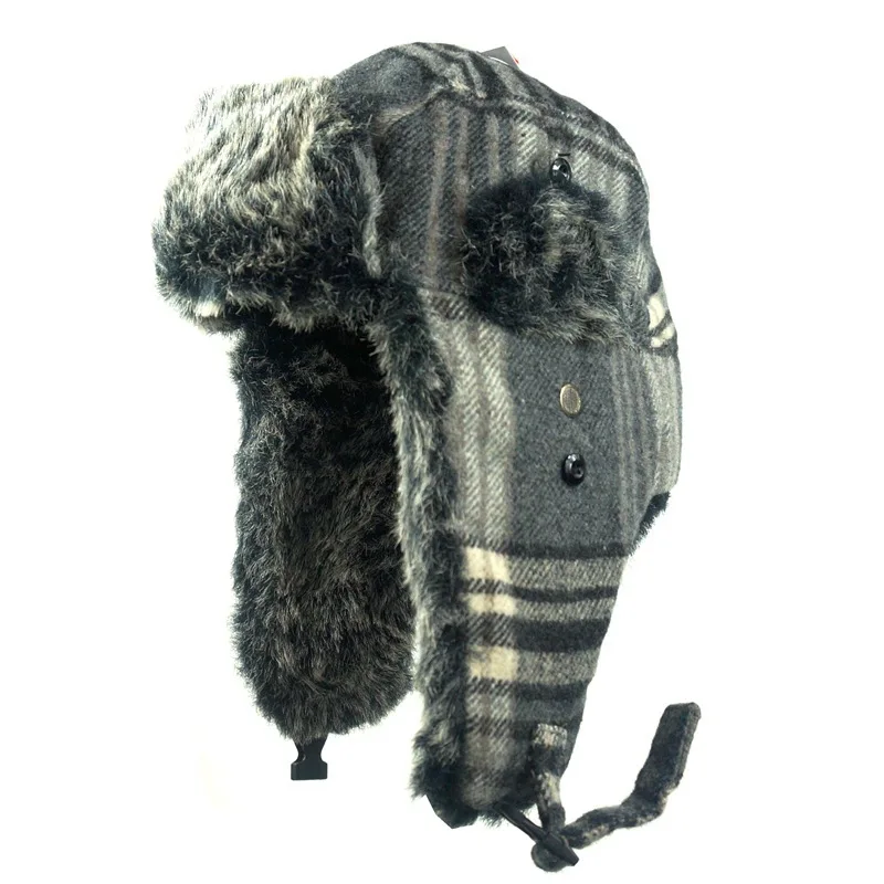 

Winter Hat Autumn And Winter Thick Men And Women Warm Ushanka Flight Helmet dong bei mao