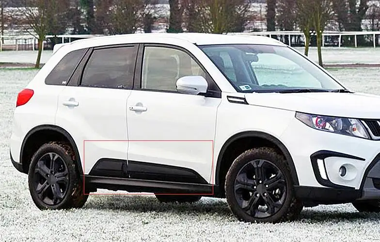 Автомобильные аксессуары ABS боковая сторона кузова молдинги Боковая дверь украшение для Suzuki Vitara Автомобиль Стайлинг