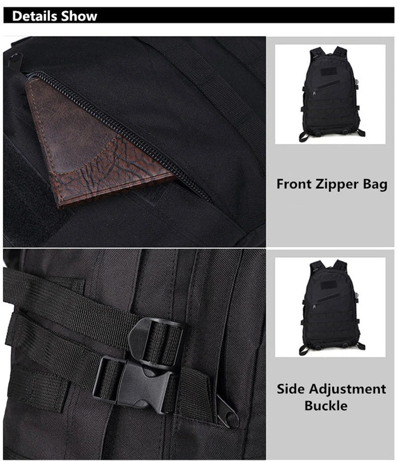 10 Colors Mens' Outdoor Military Tactical Backpack 40L Camouflage Shoulder Bag for Mountain Hiking Hunting Adventure 0.9Kg Only (13)