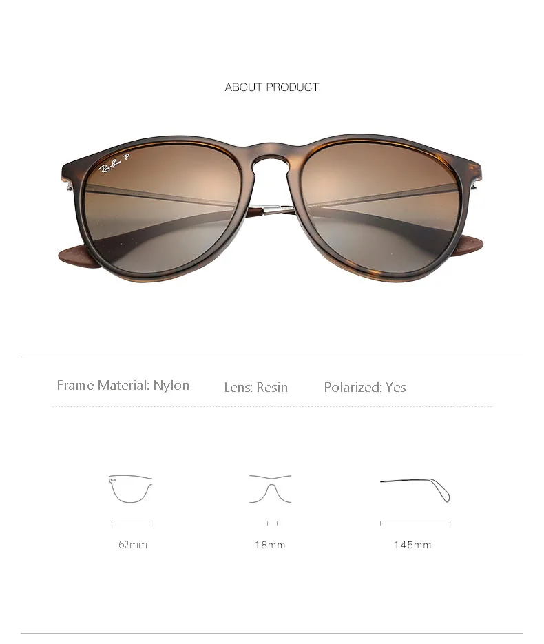 RayBan RB4171, для улицы, glassate, для вождения, солнцезащитные очки, Роскошные, HD, поляризационные, для женщин, для мужчин, женщин, 0RB4171F