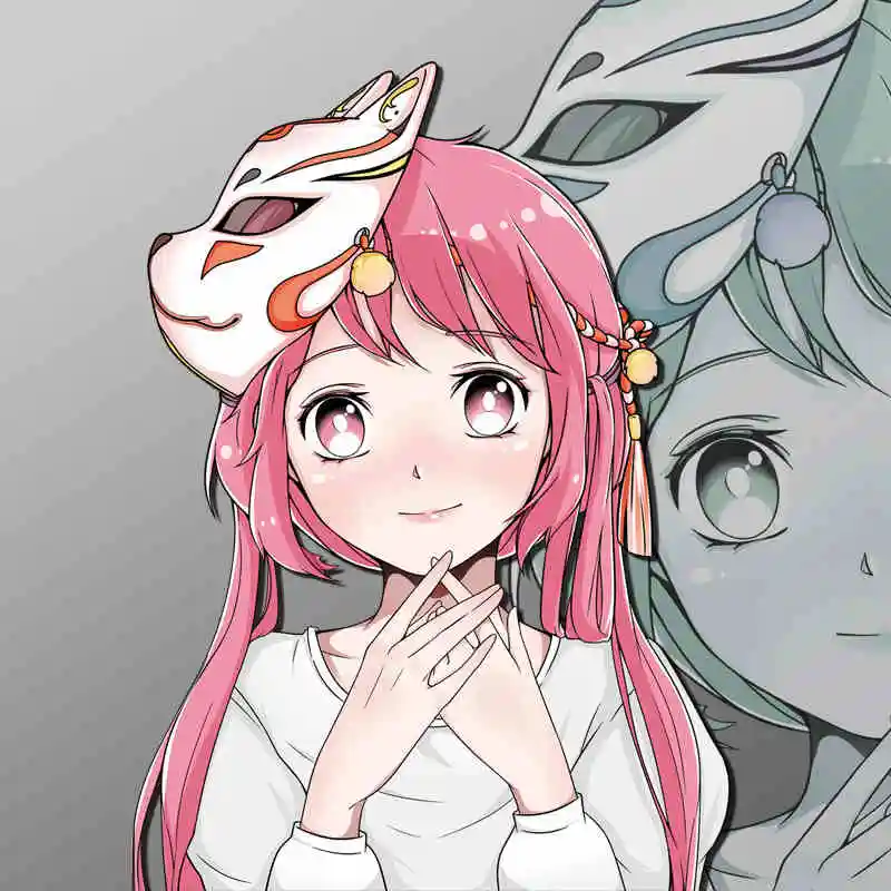 

Mask Girl Cute ACGN Car Sticker Cartoon Figure Vinyl Window Auto Decal Motorcycle Decor Styling JDM Van Bike Offroad RV A4