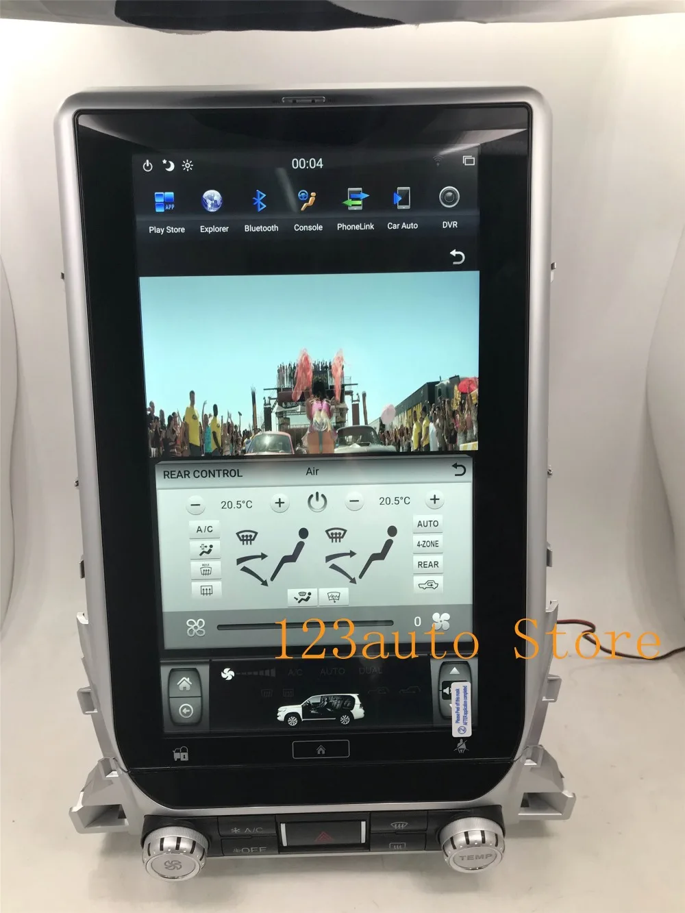 13,6 дюймов Tesla стиль Android 8,1 автомобильный DVD gps плеер навигация для Toyota Land cruiser LC200 ips carplay