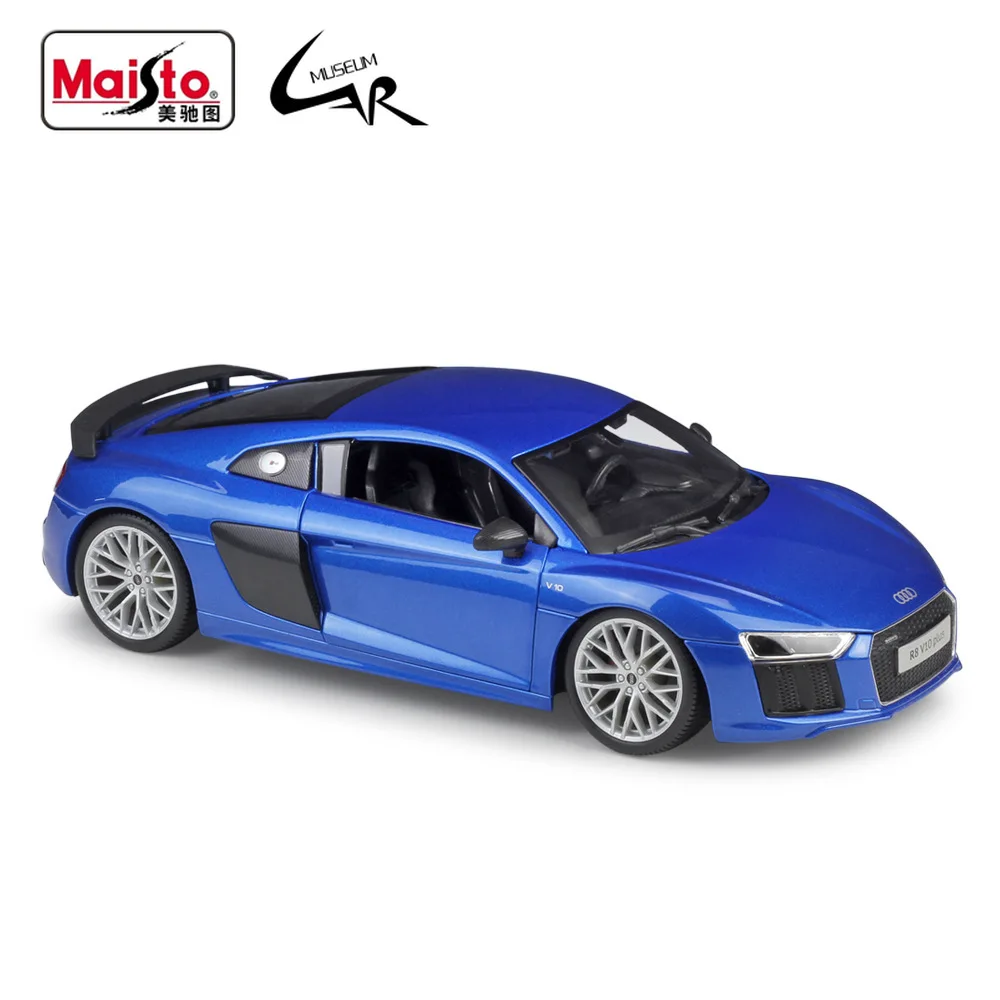 

Maisto 1:18 Audi R8 V10 Plus GT Sport Car Alloy Metal Car Display Model Decoration Collectibles Gifts