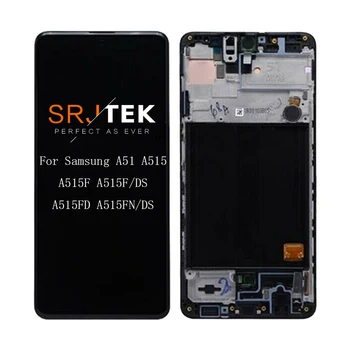 

AMOLED Screen For Samsung Galaxy A51 LCD Touch Digitizer Sensor Glass Assembly For Samsung A51 Display A515 Frame A515F A515FD