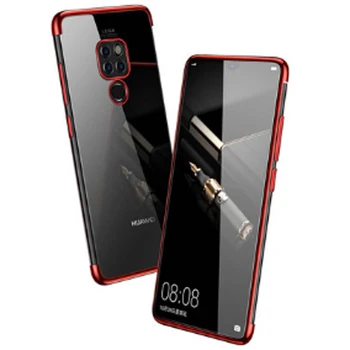 

20pcs Soft Silicone mobile phone back shell cover Case For Huawei Honor 8X 10 20 20pro P20 P30 Pro for mate20 Pro 20X case