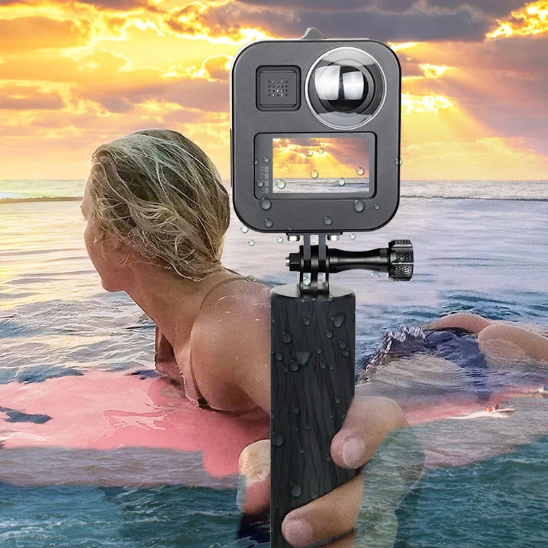 Алюминиевый защитный чехол с Len Cap Протектор для GoPro Максимальная Камера/Fusion