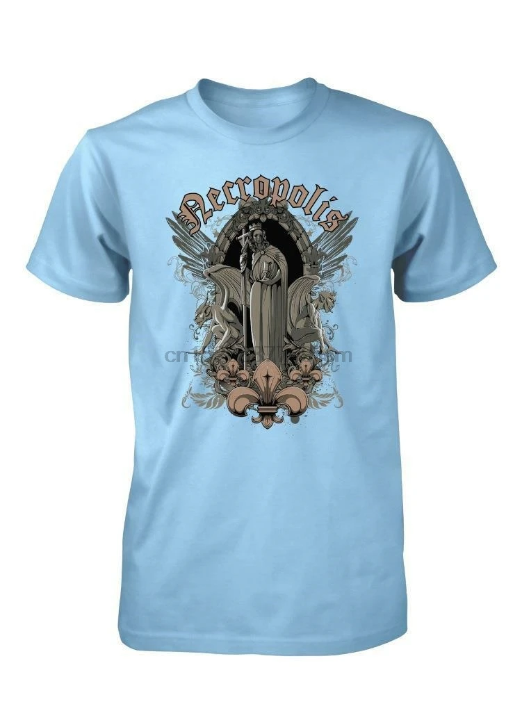 

BNWT NECROPOLIS JESUS VIRGIN MARY CROSS RELIGIOUS ADULT T SHIRT S-XXL