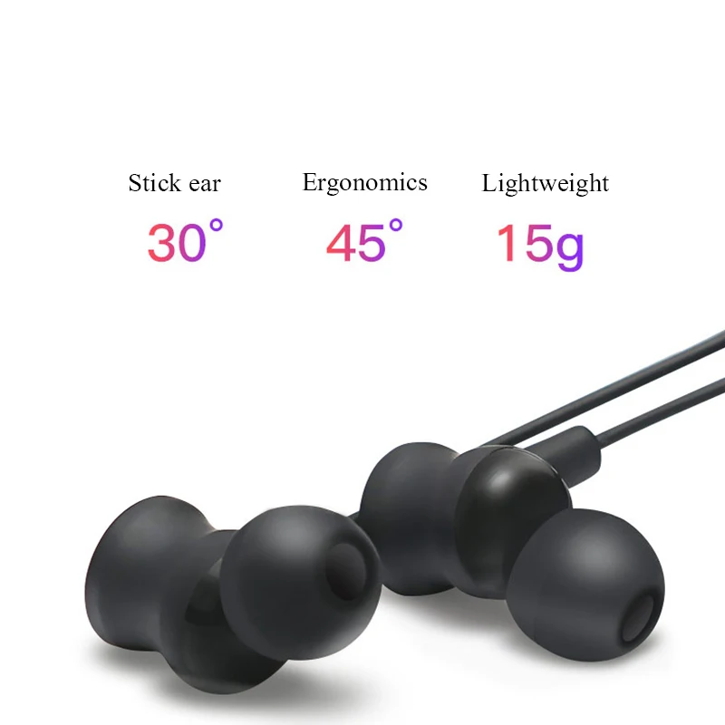New Bluetooth 5 0 Headphone Wireless Headphones Neck mounted Sports Earphone For Xiaomi Huawei Iphone Mobilephone