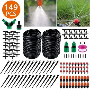 

149pcs Garden Irrigation System Watering Kits Watering Device Saving Water Garden Greenhouse Flower Bed Automatic Equipment Set