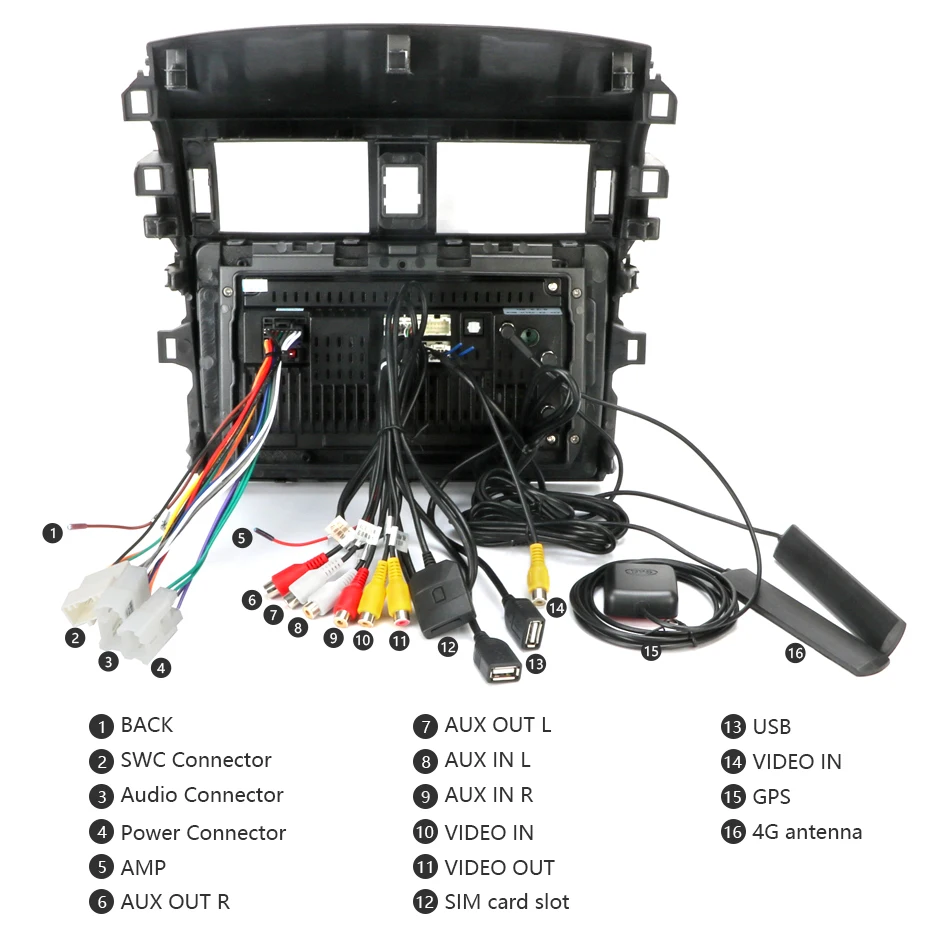 2 DIN 2G+ 32G Android автомобильный Радио мультимедийный плеер для Toyota Corolla E140/150 2006-2013 стерео gps навигация головное устройство RDS