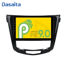 Dasaita 10," сенсорный экран для Nissan X-Trail Qashqai Авторадио Android 9,0 поддержка PA Bluetooth gps навигатор система