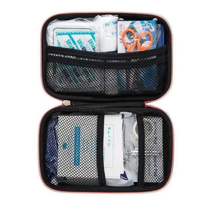 Дорожная походная медицинская Аварийная сумка для выживания на открытом воздухе маленькая красная сумка для первой помощи