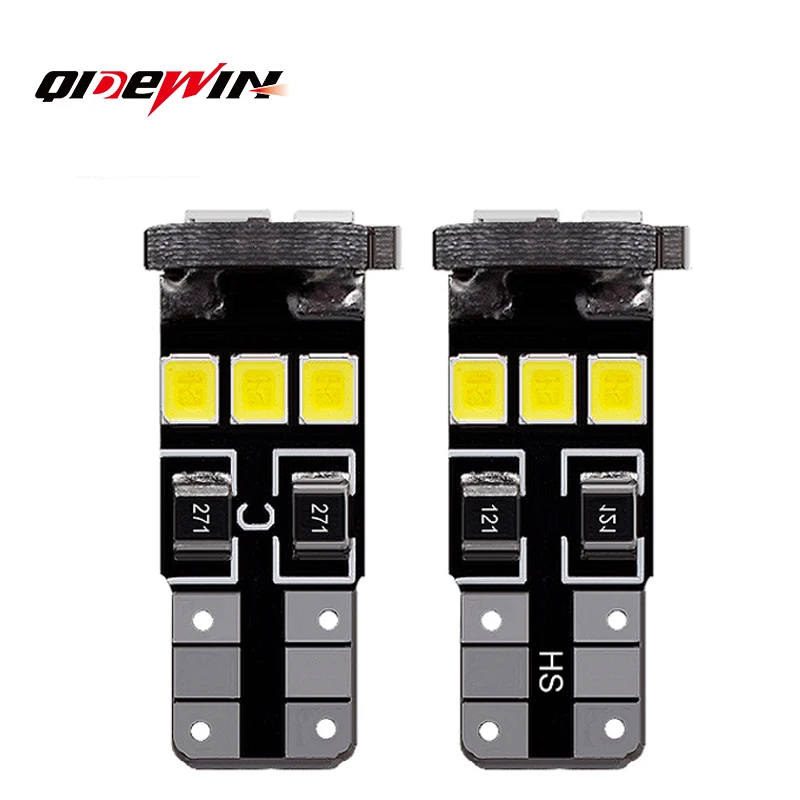 10 светодиодный т. Автомобильные светодиодные лампы W5W T10 168 SMD 2835 для Skoda Superb Octavia A7 A5