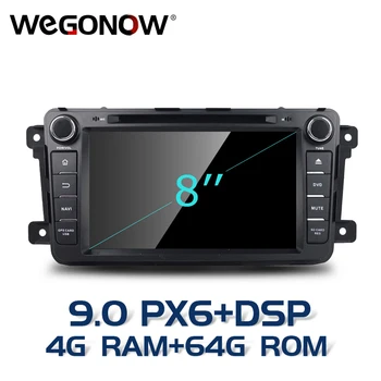 

PX6 DSP Android 9.0 Octa Core 4GB 64GB Car multimedia DVD Player GPS Map RDS Radio wifi Bluetooth 5.0 For Mazda CX-9 2012 2013