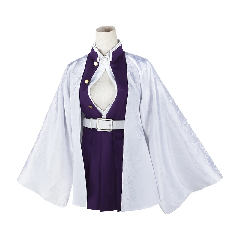 Kanroji Mitsuri Cos Demon Slayer Cosplay Kimono Uniforms Costume In Stock Free Shipping