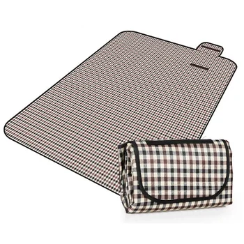 

Oxford Camping Mat Waterproof Outdoor 200*150cm High Quality Picnic Mat cushion foldable mattress 10 colors thick