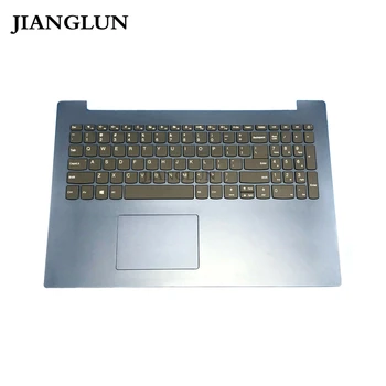 شراءJIANGLUN Palmrest مع لوحة مفاتيح الولايات المتحدة ولوحة اللمس لينوفو Ideapad 330-15 330-15ikb اللون الأزرق