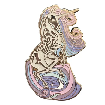 

Pastel Skeleton Rudicorn Unicorn pin