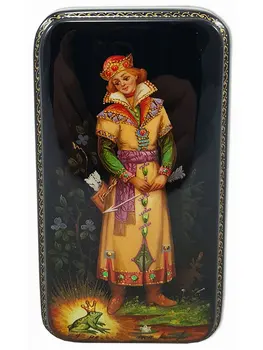 

Casket lacquer Fedoskino Ivan Tsarevich