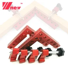 2pc 90 graus de fixação auxiliar placa de emenda painel de posicionamento fixo clipe carpenter régua quadrada em forma de l ferramenta para trabalhar madeira