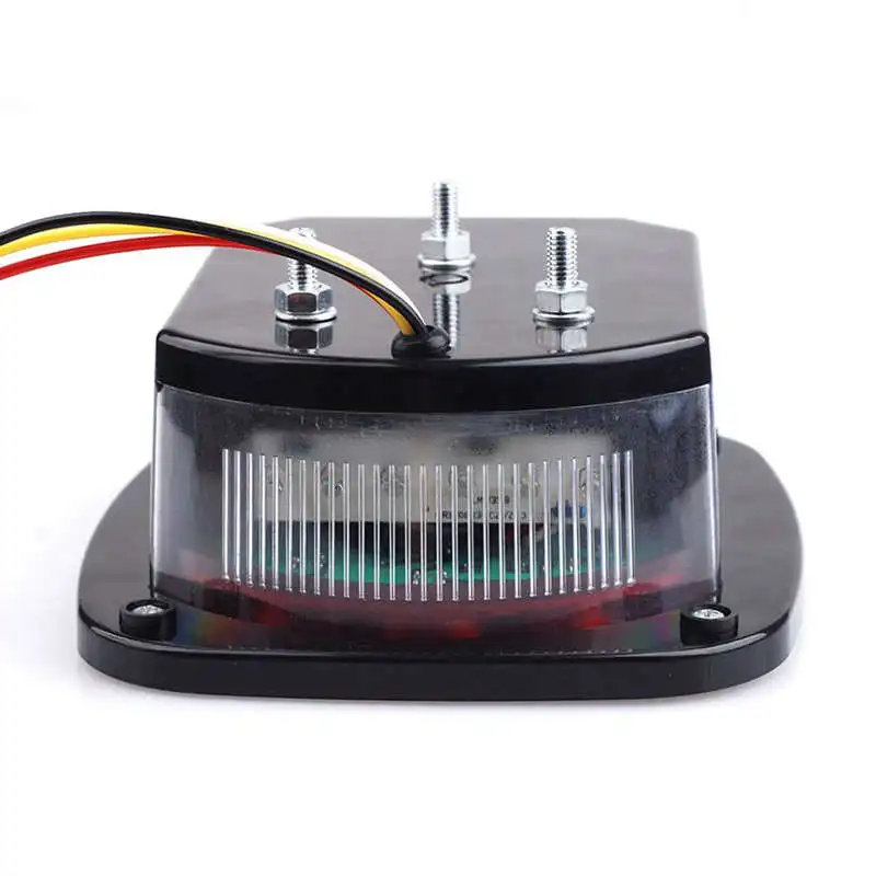 2 х Красный/Белый 39Led стоп-поворот шпильки назад/Обратный Свет лицензии для грузовика прицепа лодки для Rv Jeep Tj Cj Yj Jk