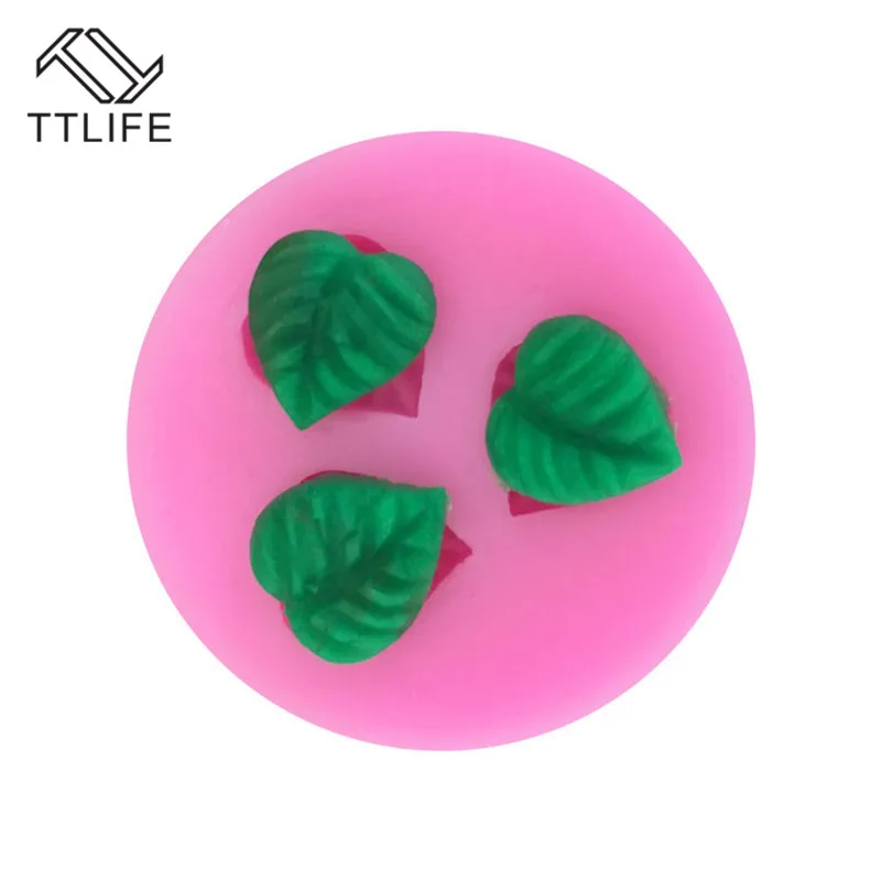 TTLIFE 3D Подсолнух Роза Цветы Силиконовые формы для тортов украшение границы