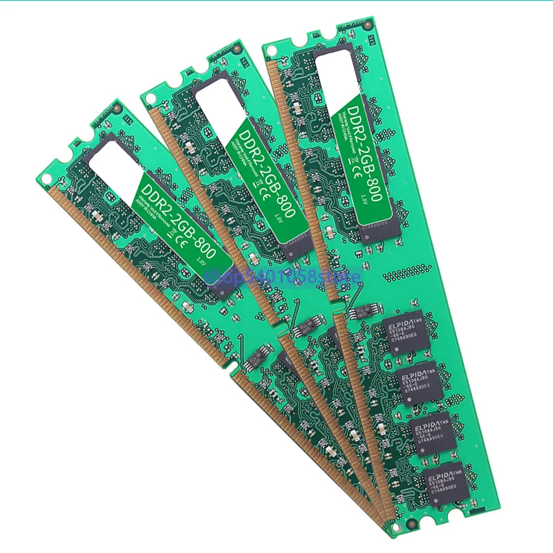 Настольная память 8 Гб 4G 2G 2400 МГц 1333 МГц PC2-6400 DDR4 DDR3 DDR2 PC ram(узкая/ширина версии) 800 6400 2G 240-pin KVR800D2N6/2G