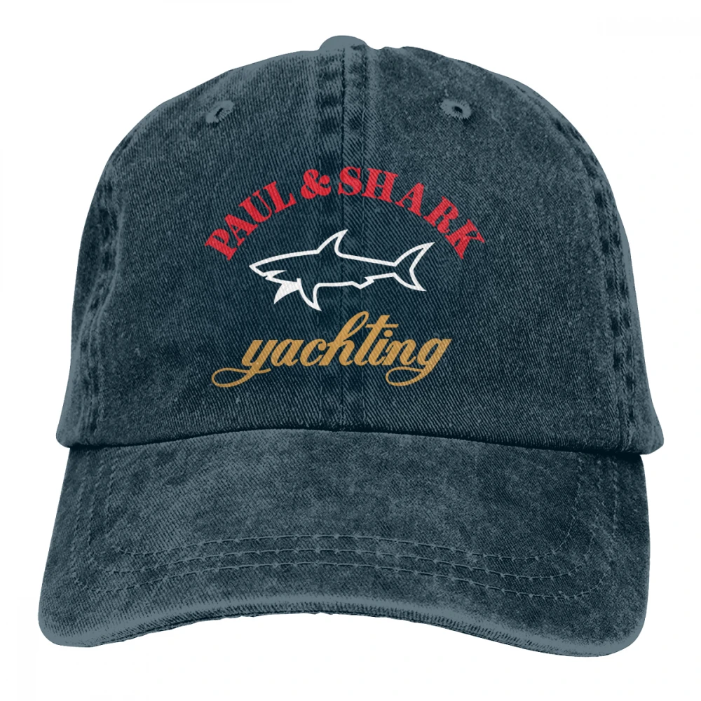 Пол и рыба Casquette черный унисекс Мужские Женские джинсовые бейсболка с ремешком кепки Регулируемый Гольф папа шляпа
