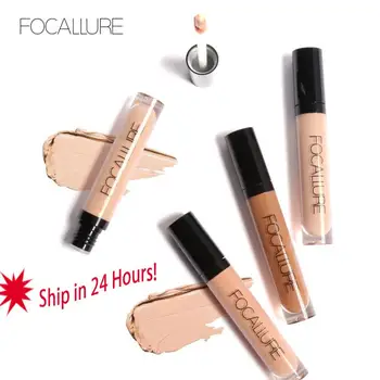 

2020 Full Cover 7 Colors Liquid Concealer Makeup 6ml Eye Dark Circles Cream Face Corrector Waterproof Make Up Base TSLM2