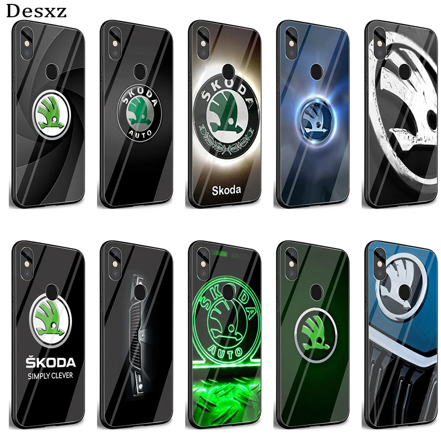 

Skoda Car Logo Case Cover For Xiaomi 8 Lite A1 A2 9 Redmi Note 5 6 7 Pro 6A 4X Pocophone F1 Shell Shell