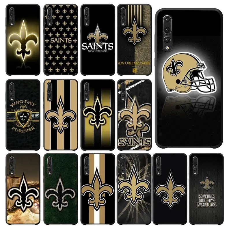 

NBDRUICAI New Orleans Saints High Quality Phone Case for Huawei P9 10 lite P20 pro lite P30 pro lite Psmart mate 20 pro lite