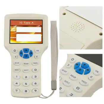 

RFID NFC Card Copier Reader Writer duplicator English ID 125kHz All Frequency 10 Full and Programmer frequency ID Cards For J9R1