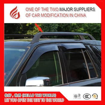 

3 Pieces black color screw install aluminium alloy cross bar side rail bar roof rack for Freelander 2 2011 - 2018