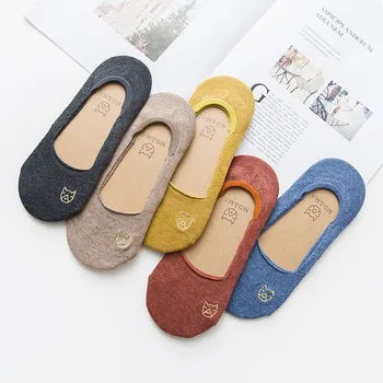 

Casual cotton women socks cartoon cat socks Slippers no slip socks super sweet loafer invisible socks for christmas