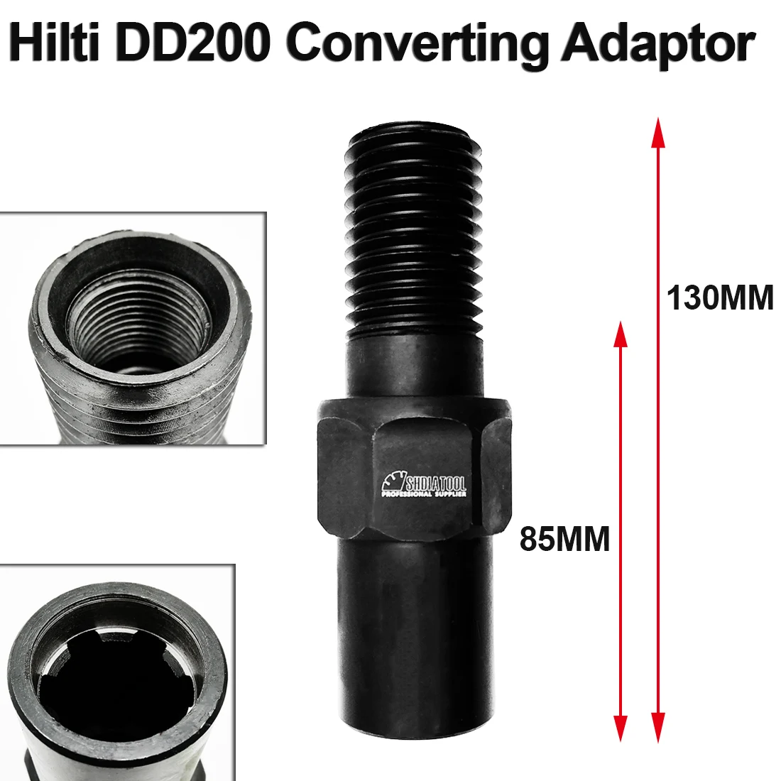 

SHDIATOOL 1pc Hilti Converting Adaptordrill bit Adapter For HILTI Machine