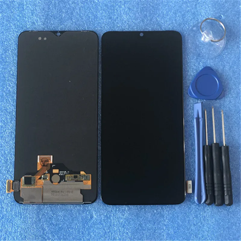Для 6,4" OnePlus 7 ЖК-экран+ сенсорная панель дигитайзер для OnePlus 7 сборка ЖК-дисплей