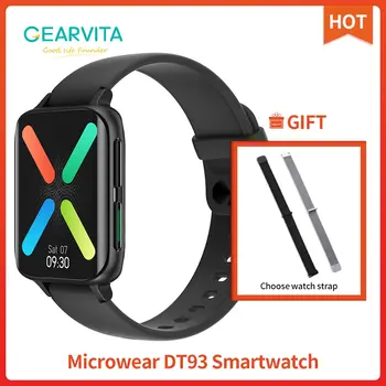 

DT93 Smart Watch 1.78 inch 420*485 FHD Curved Screen Blood Pressure Oxygen ECG Mp3 Music Heart rate make phone smartwatch DTX