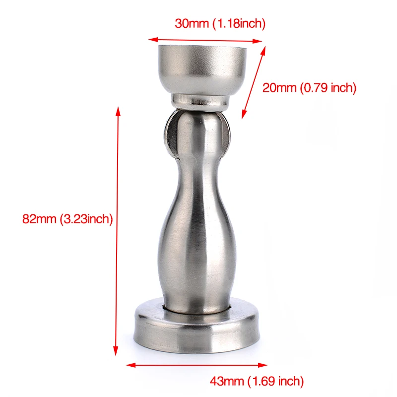 Магнитная дверная Стопорная пробка из нержавеющей стали держатель защелка для