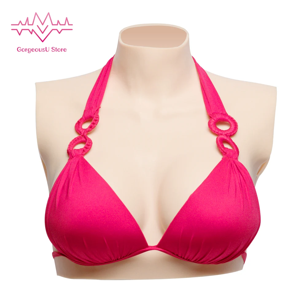 Silicone Breast Forms Fake Boobs Realistic C Cup for Crossdresser Tits DragQueen shemale Transgenders female Crossdressing
