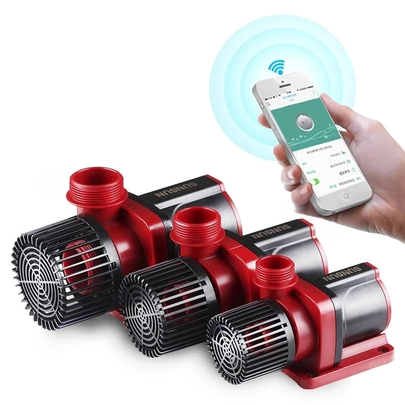 Водяной насос постоянного тока SUNSUN для аквариума с Wi-Fi большая емкость умный