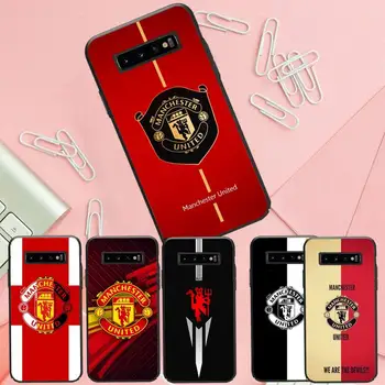 

Manchester United Customer Phone cases coque fundas etui for samsung galaxy A10 A20 A30S A40 A50 A51 A70 A71 note 8 9 10 cover