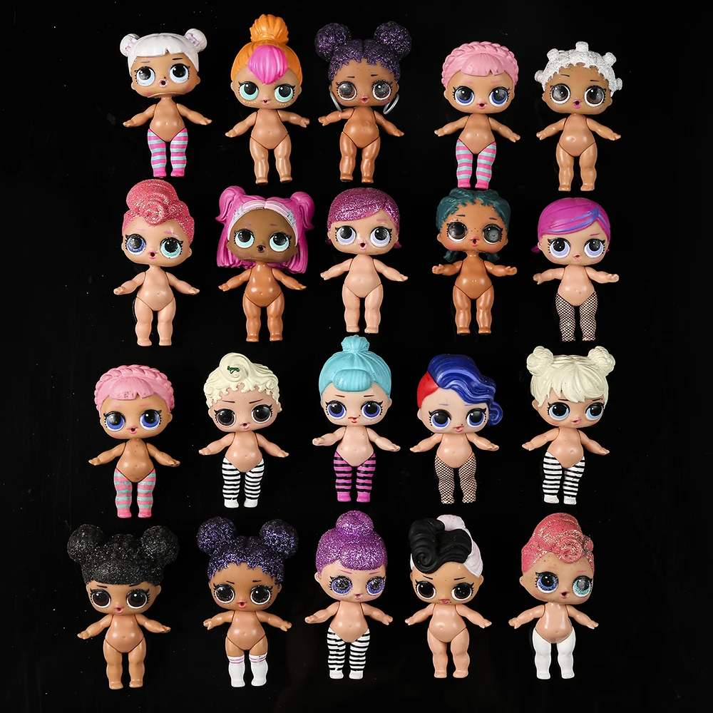 LOL surprise-muñecas de acción originales para niñas, juguetes originales de 8cm, 1 unidad