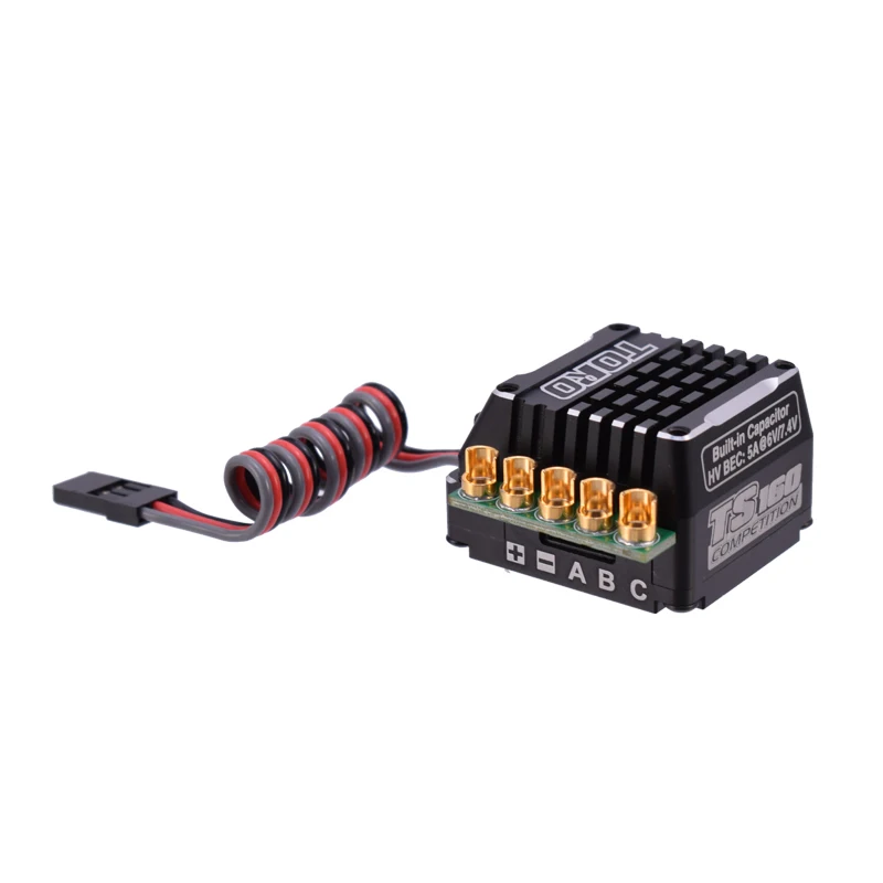 SKYRC TORO TS160 160A алюминиевый бесщеточный Сенсорный электронный регулятор хода поддержка датчика бесщеточный двигатель для 1/10 1/8 RC автомобиля