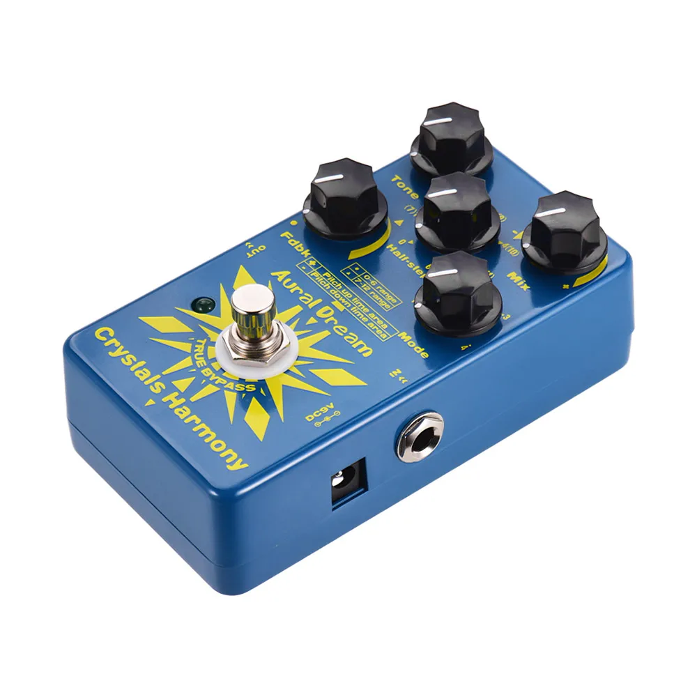 Aural Dream Crystals Harmony Digital Guitar Effect Pedal Creating Crystal Particles Effects True Bypass Single | Спорт и развлечения