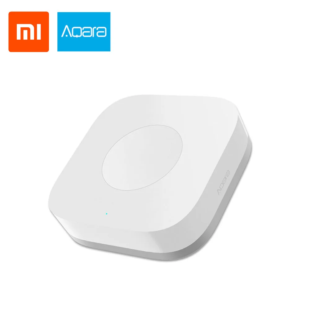 

Xiaomi Aqara Smart Wireless Switch Intelligent Switch Application Remote Control ZigBee Wifi Connection 1 gang Key Control For Mi Home APP IOS